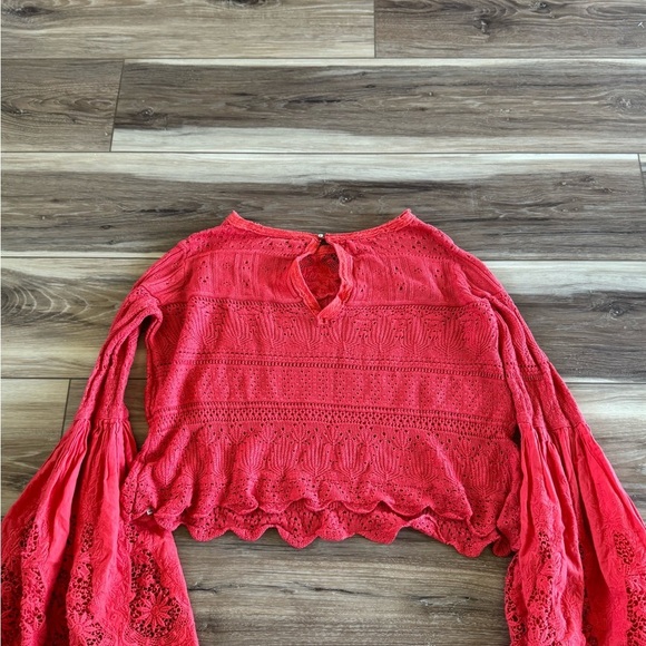 Free People Bell Long Sleeve size Small - Picture 6 of 6
